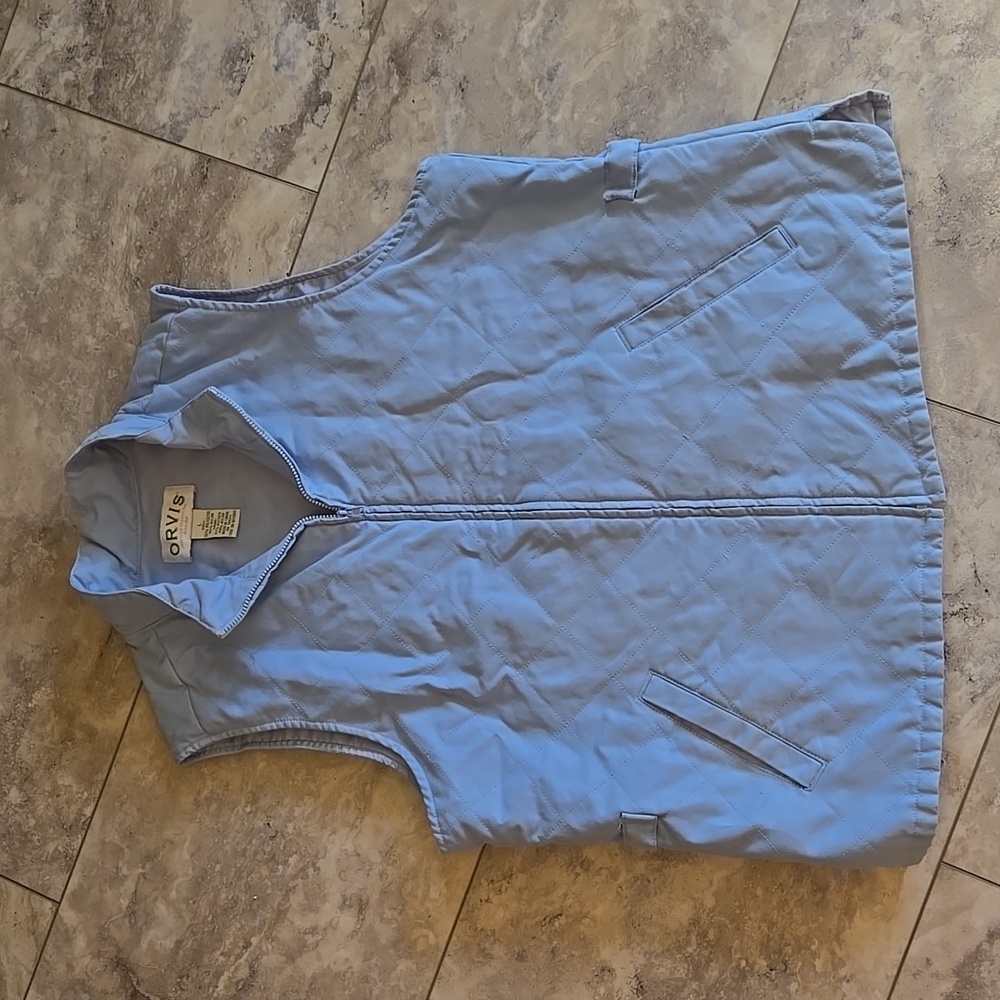 Orvis quilted field vest